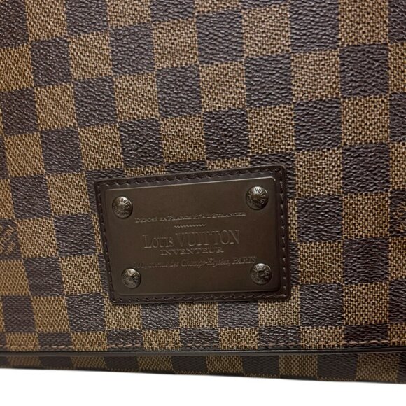 LOUIS VUITTON Brown Damier Canvas Shoulder Bag - Picture 11 of 12